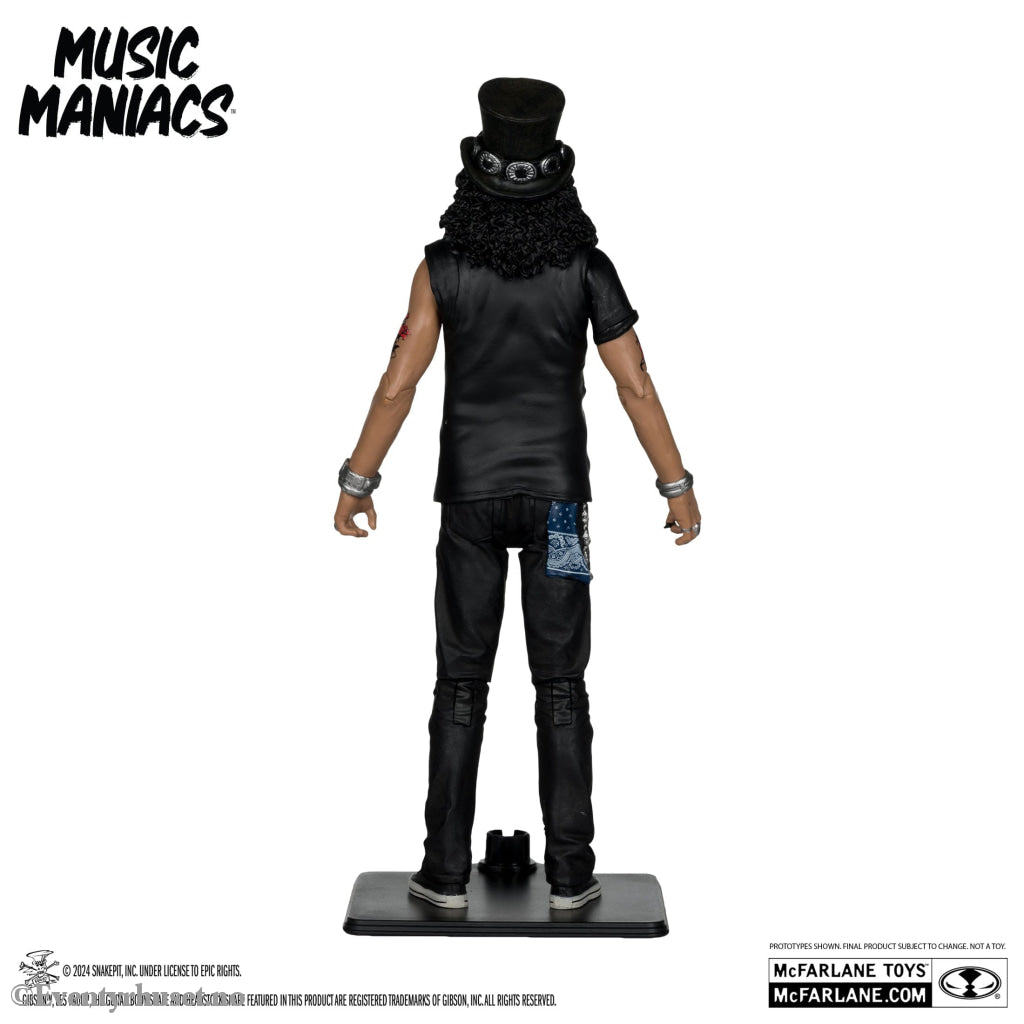Music Maniacs Rock Action Figure Slash 15 cm Mint In Sealed Box (MISB)! Actionfigur