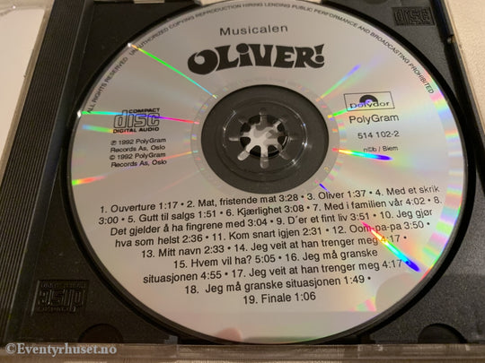 Musikalen Oliver! 1992. Cd. Cd