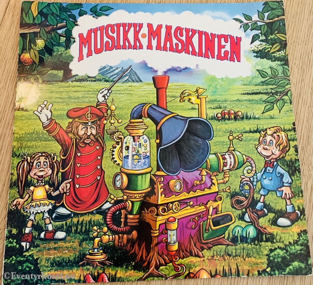 Musikk-Maskinen. 1977. Lp. Lp Plate