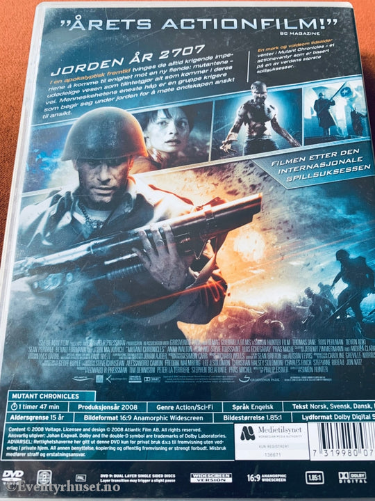 Mutant Chronicles. Dvd. Dvd