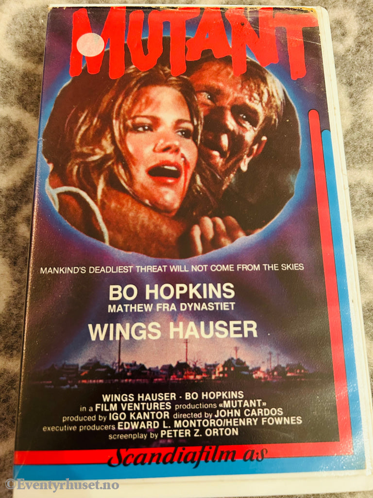 Mutant. Vhs Big Box. Box