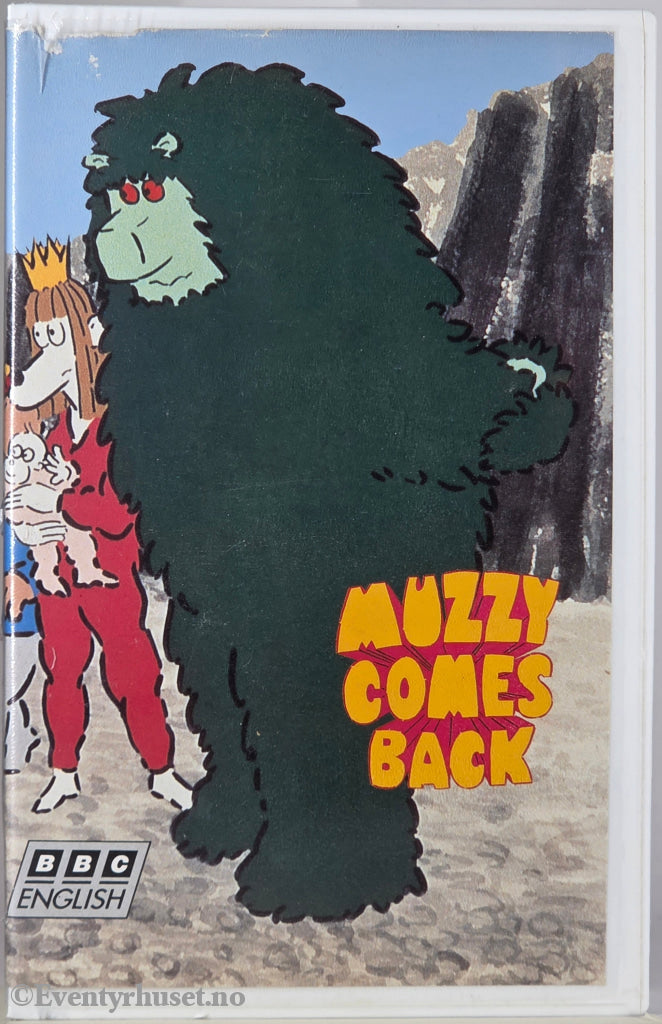 Muzzy Comes Back – 1989 . VHS Big Box.