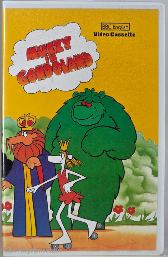 Muzzy in Gondoland – 1986 . VHS Big Box.