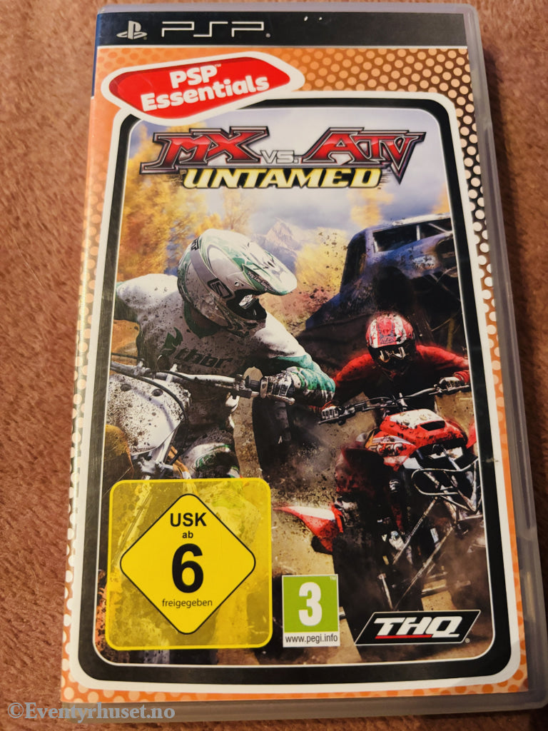 MX vs. ATV Untamed. Playstation PSP.