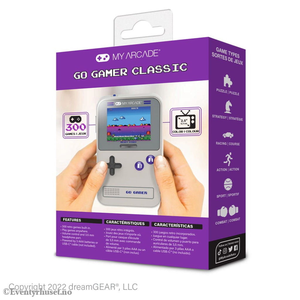 My Arcade Portable Gaming System Go Gamer Classic Home & Gifts