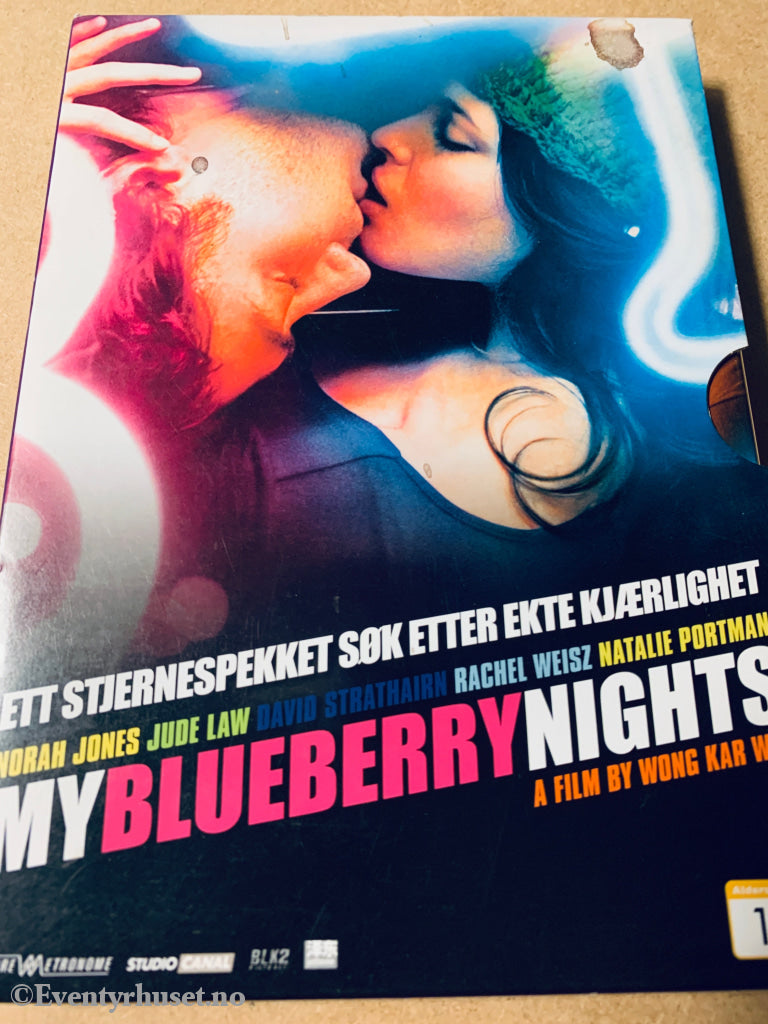 My Blueberry Nights. DVD slipcase.