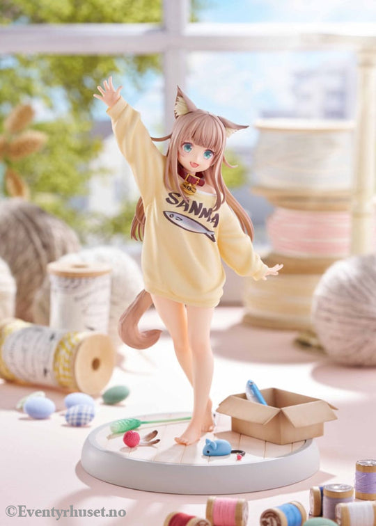 My Cat Is a Kawaii Girl Statue 1/6 Kinako Play With Ver. AmiAmi Limited Edition 21 cm Manga & Anime