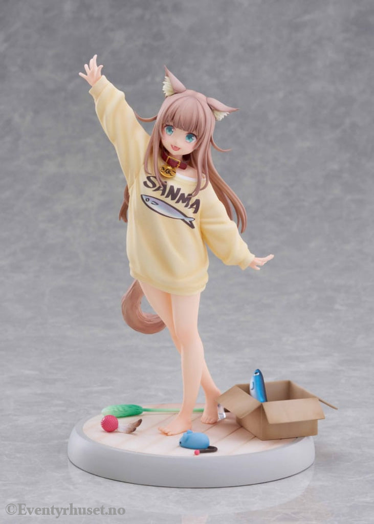 My Cat Is a Kawaii Girl Statue 1/6 Kinako Play With Ver. AmiAmi Limited Edition 21 cm Manga & Anime