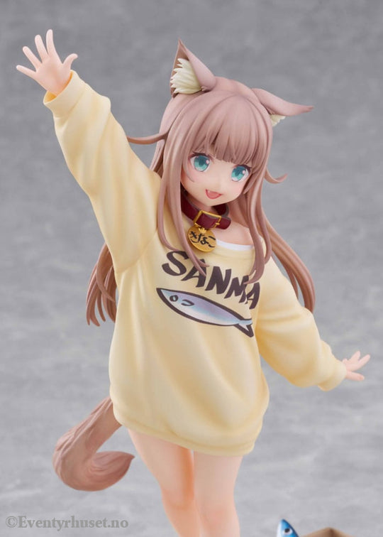 My Cat Is a Kawaii Girl Statue 1/6 Kinako Play With Ver. AmiAmi Limited Edition 21 cm Manga & Anime