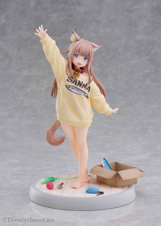 My Cat Is a Kawaii Girl Statue 1/6 Kinako Play With Ver. AmiAmi Limited Edition 21 cm Manga & Anime