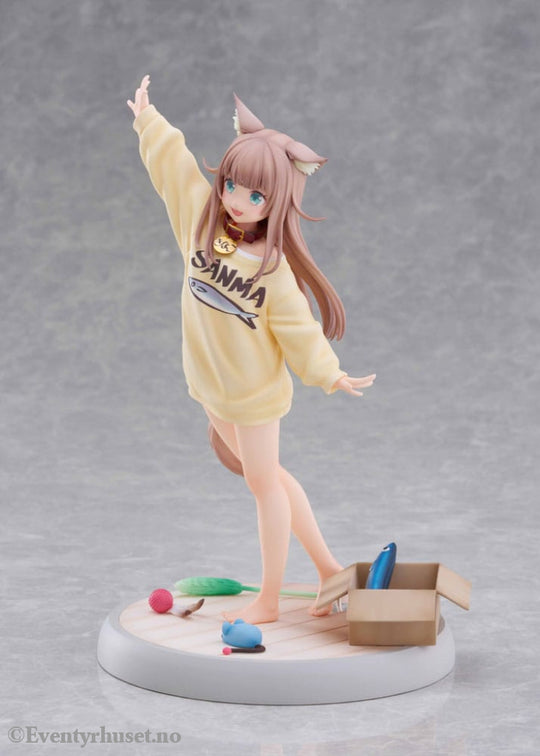 My Cat Is a Kawaii Girl Statue 1/6 Kinako Play With Ver. AmiAmi Limited Edition 21 cm Manga & Anime