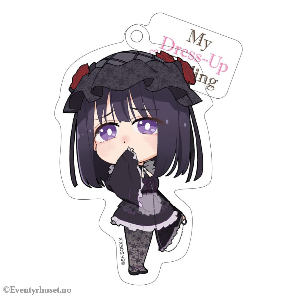 My Dress-Up Darling Acrylic Keychain Marin Shizuku Cosplay Chibi Style 8 cm Manga & Anime