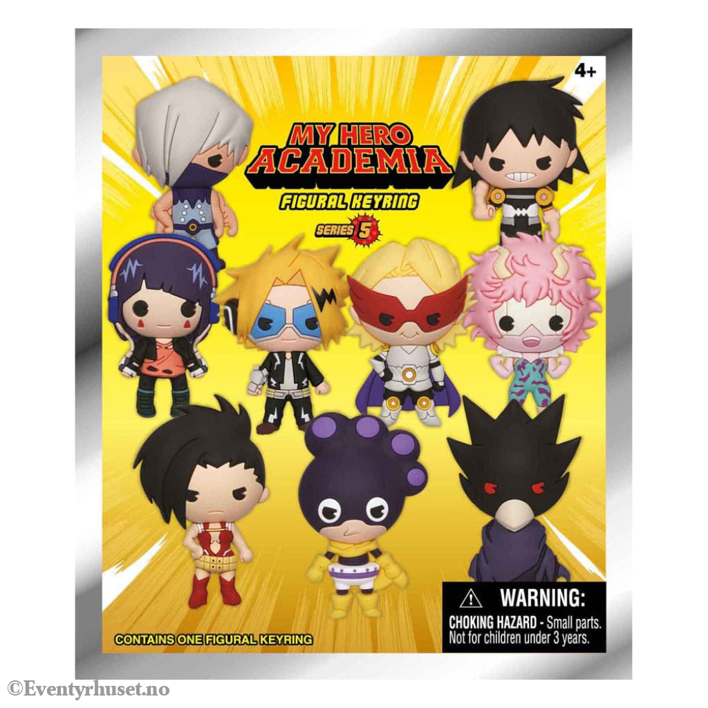My Hero Academia 3D Foam Bag Clips Series 5 Display (24) Fashion & Accessories