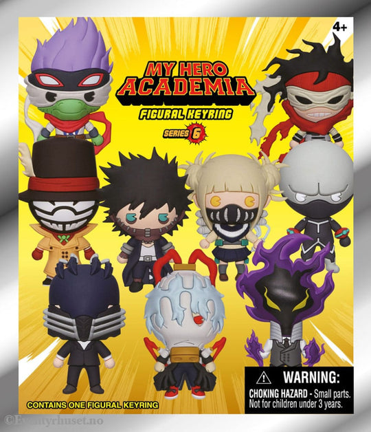 My Hero Academia 3D Foam Bag Clips Series 6 Display (24) Fashion & Accessories