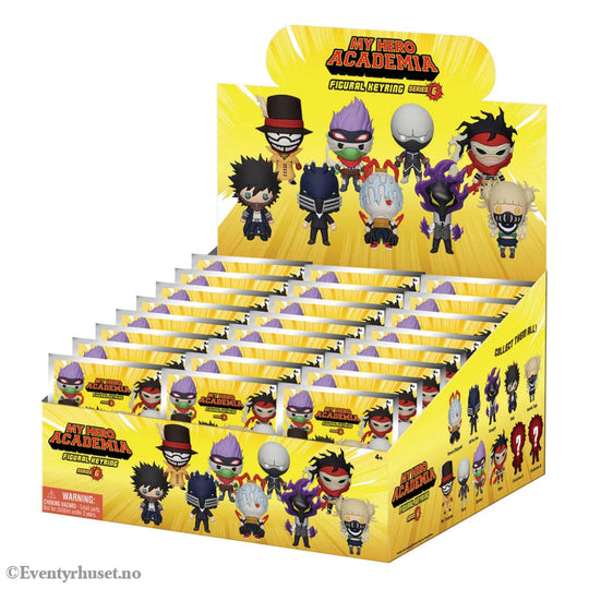 My Hero Academia 3D Foam Bag Clips Series 6 Display (24) Fashion & Accessories
