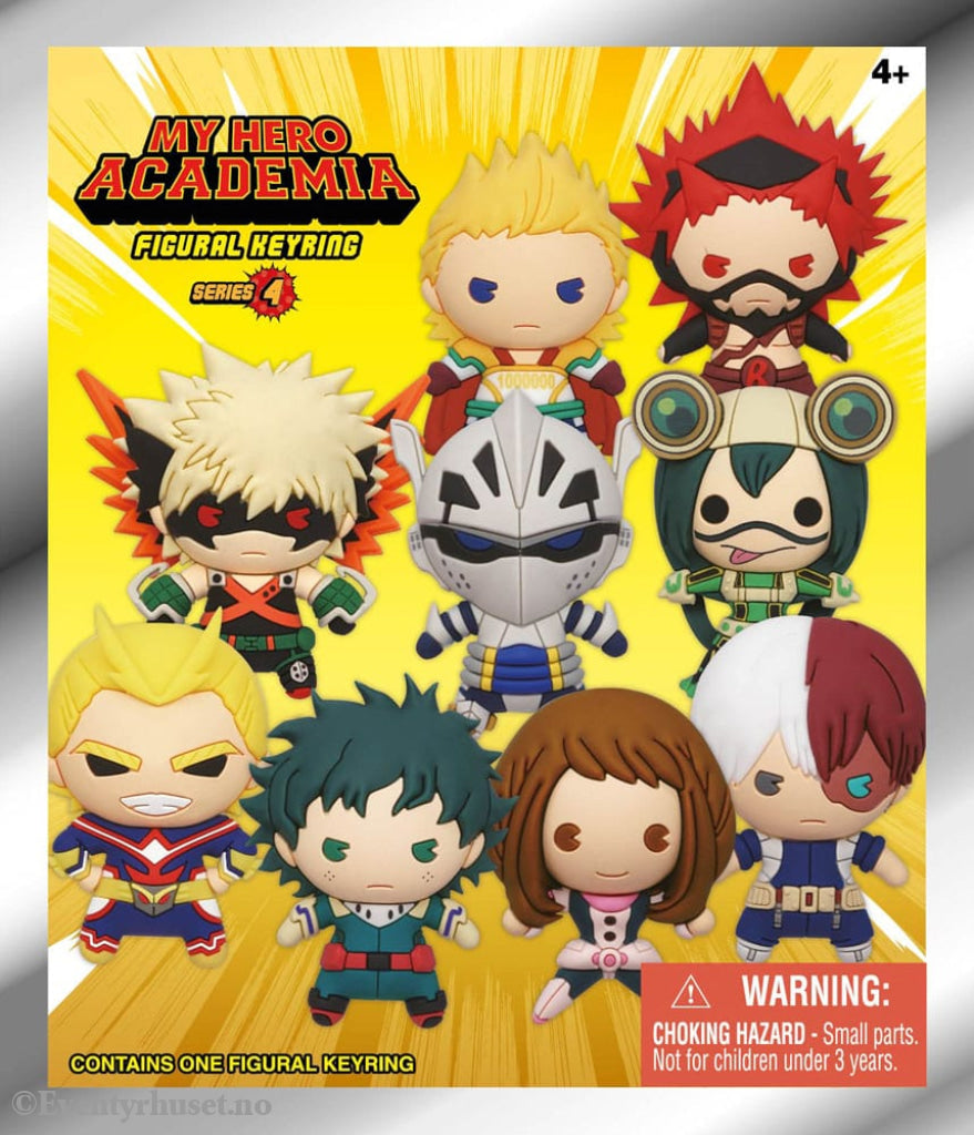 My Hero Academia 3D PVC Bag Clips Series 4 Display (24) Fashion & Accessories