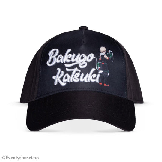 My Hero Academia Curved Bill Cap Katsuki Bakugo 3D Logo Manga & Anime