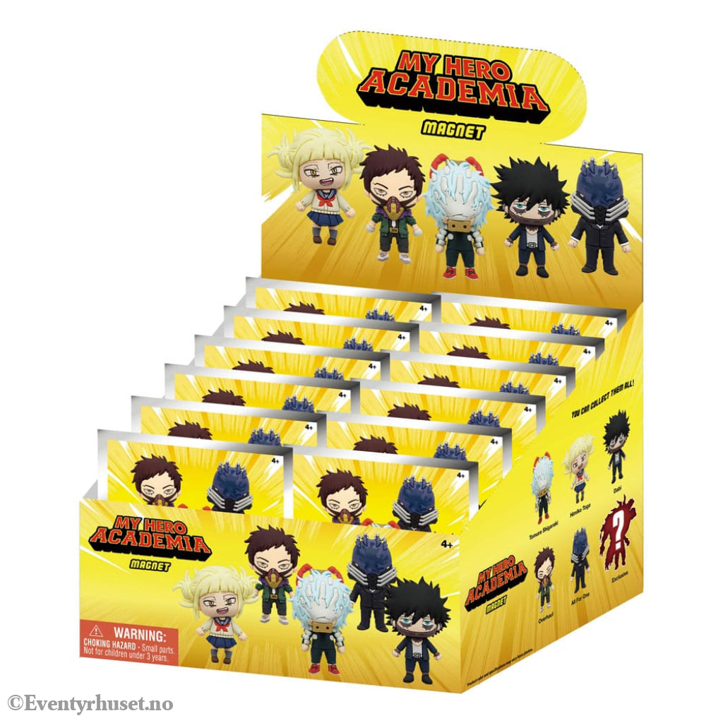 My Hero Academia Magnets blind pack Series 1 Display (12) Home & Gifts