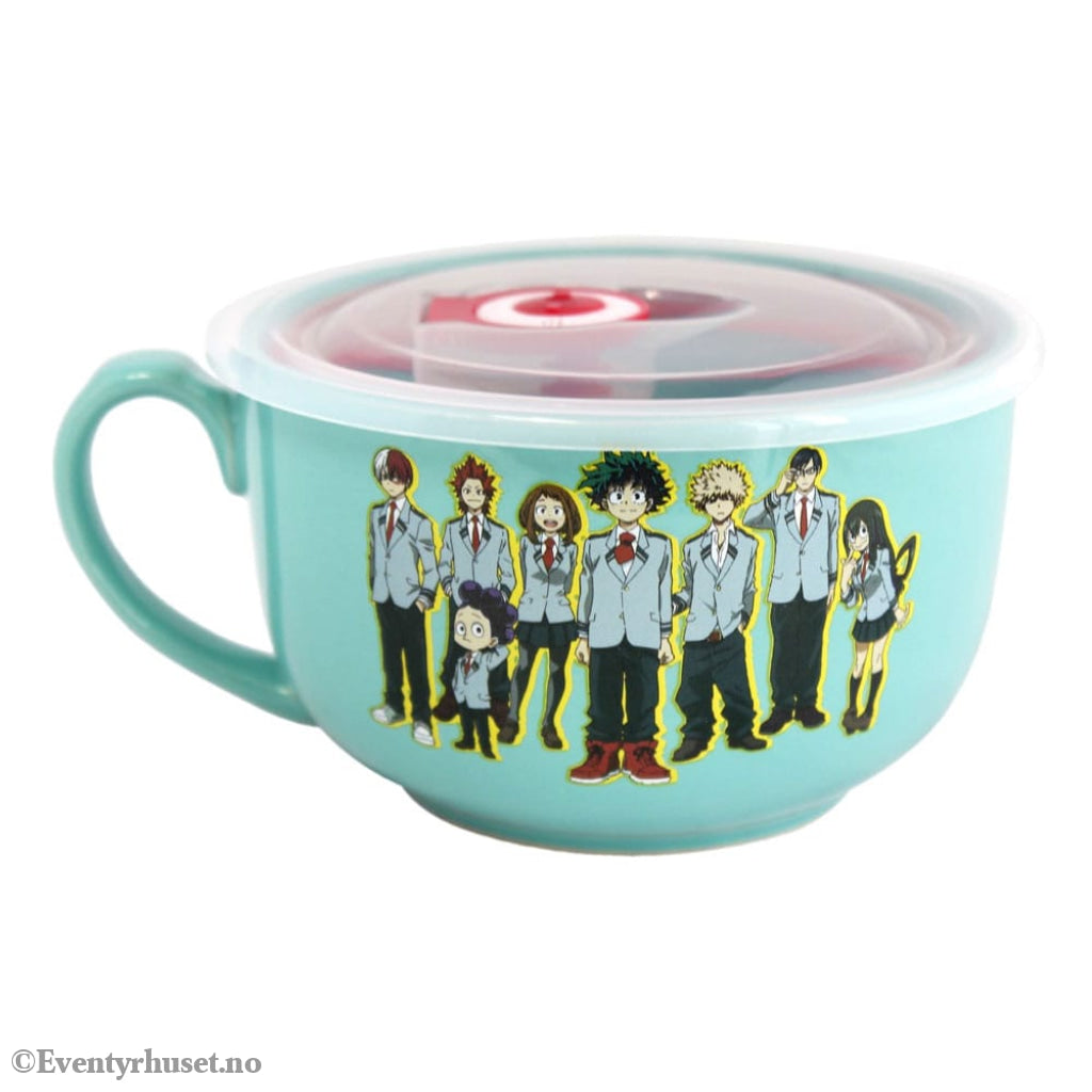 My Hero Academia Ramen bowl with lid and handle UA 532 ml Home & Gifts