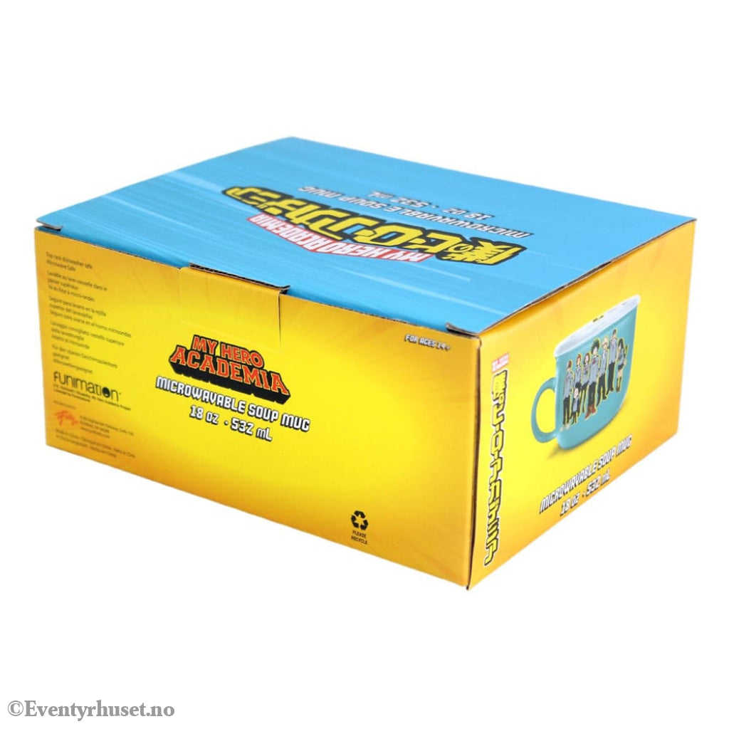 My Hero Academia Ramen bowl with lid and handle UA 532 ml Home & Gifts
