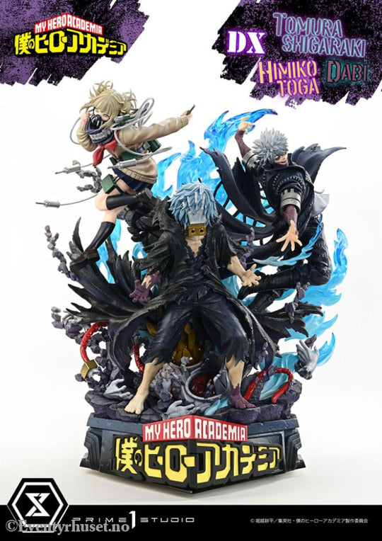 My Hero Academia Statue Ultimate Premium Masterline Tomura Tomura Shigaraki Dabi & Himiko Toga Deluxe Version 69 cm