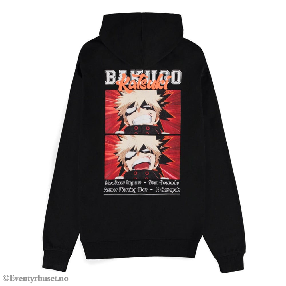 My Hero Academia Zipper Hoodie Sweater Bakugo Size S Fashion & Accessories