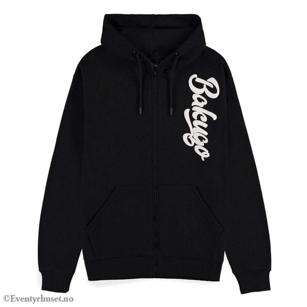 My Hero Academia Zipper Hoodie Sweater Bakugo Size S Fashion & Accessories