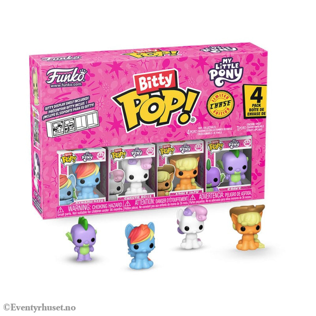 My Little Pony Bitty POP! Vinyl Figure 4-Pack Rainbow Dash 2,5 cm Collectibles