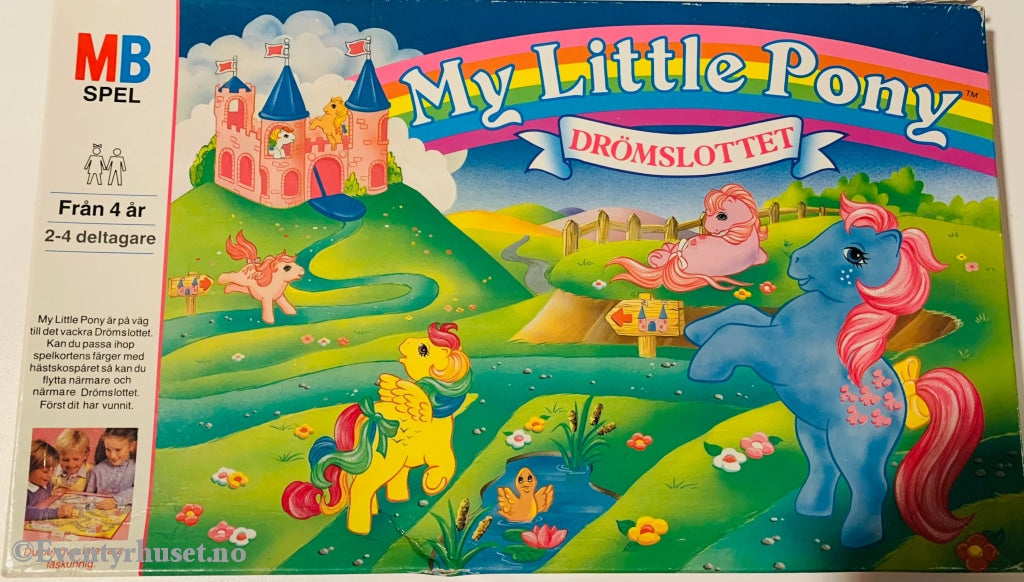 My Little Pony. Drømmeslottet. 1986. Brettspill. Brettspill