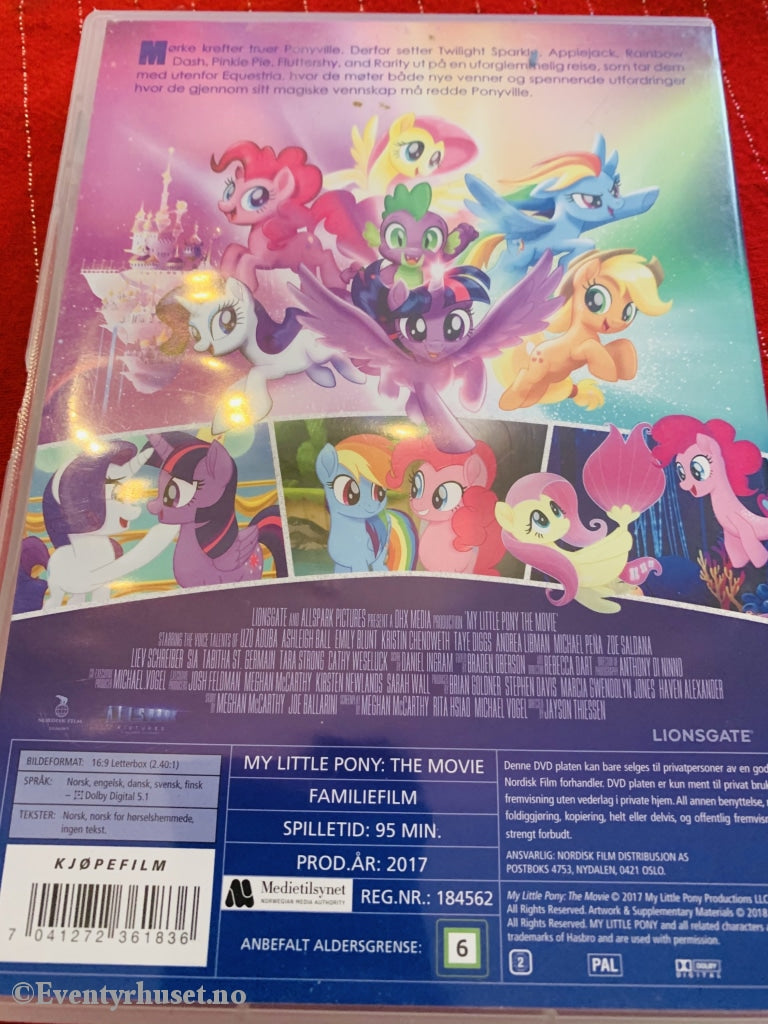My Little Pony - Filmen. Dvd. Dvd