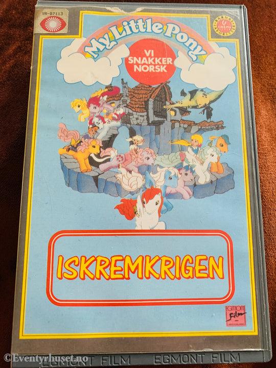 My Little Pony. Iskremkrigen. 1990. VHS Big Box. VHS Big Box