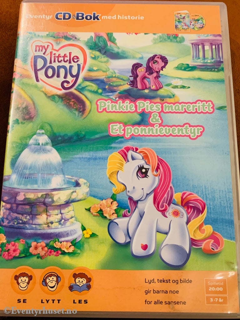 My Little Pony - Pinkie Pies Mareritt & Et Ponnieventyr. Lytt Les. 2004. Lydbok På Cd. Cd