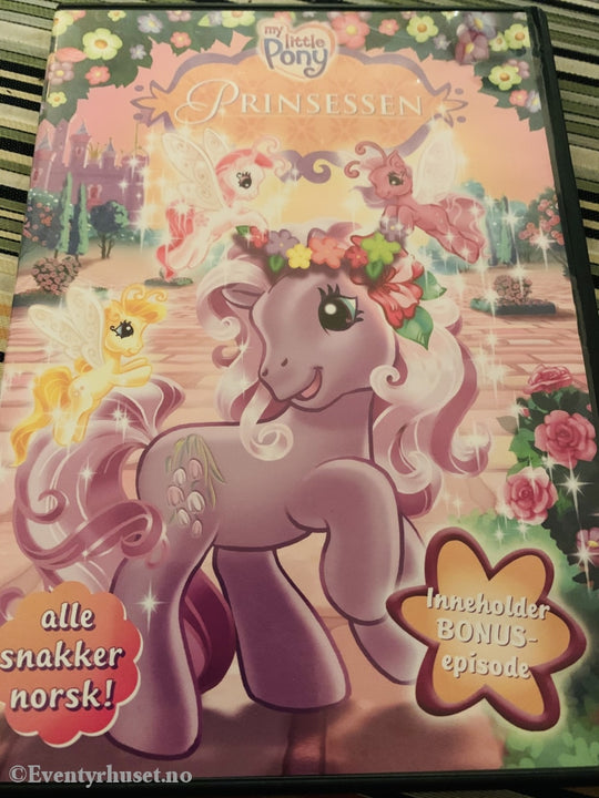 My Little Pony. Prinsessen. Med Krone Og Klistremerker. Dvd. Dvd