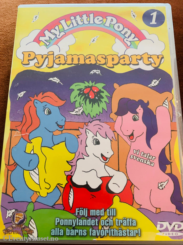 My Little Pony Pyjamasparty. 1992. Dvd. Svensk Tale. Dvd