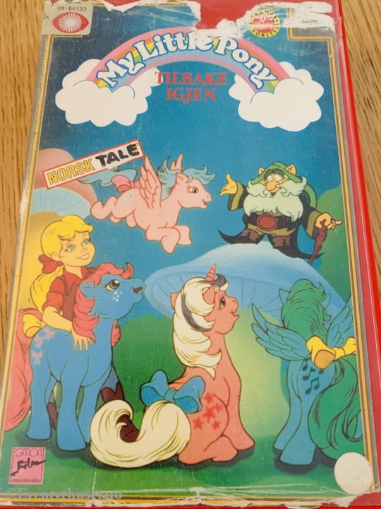 My Little Pony. Tilbake Igjen. 1990. Vhs Big Box.