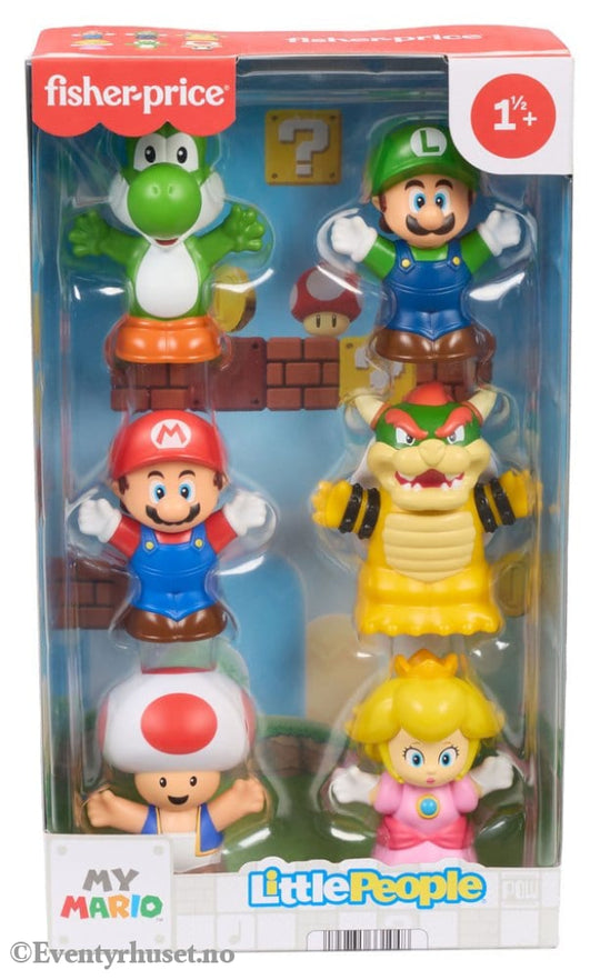 My Mario Little People Collector Mini Figure 6-Pack 7 cm Collectibles