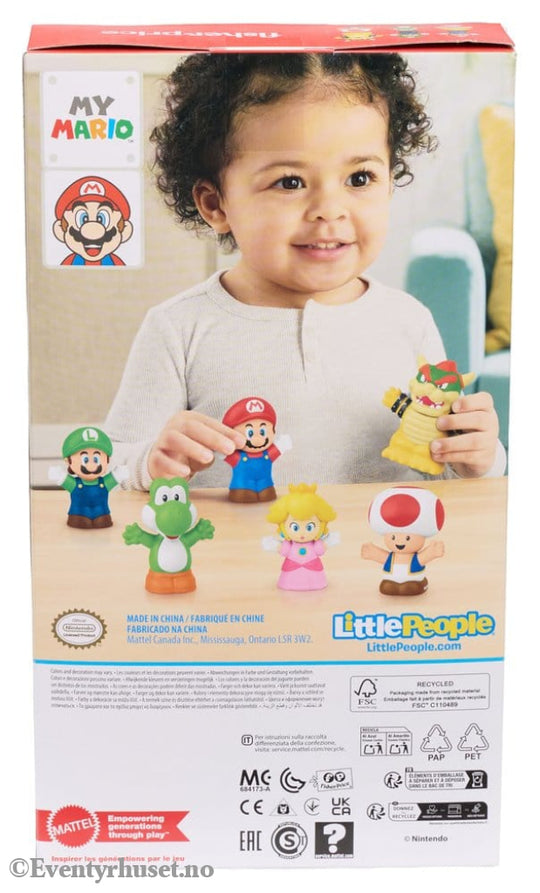 My Mario Little People Collector Mini Figure 6-Pack 7 cm Collectibles