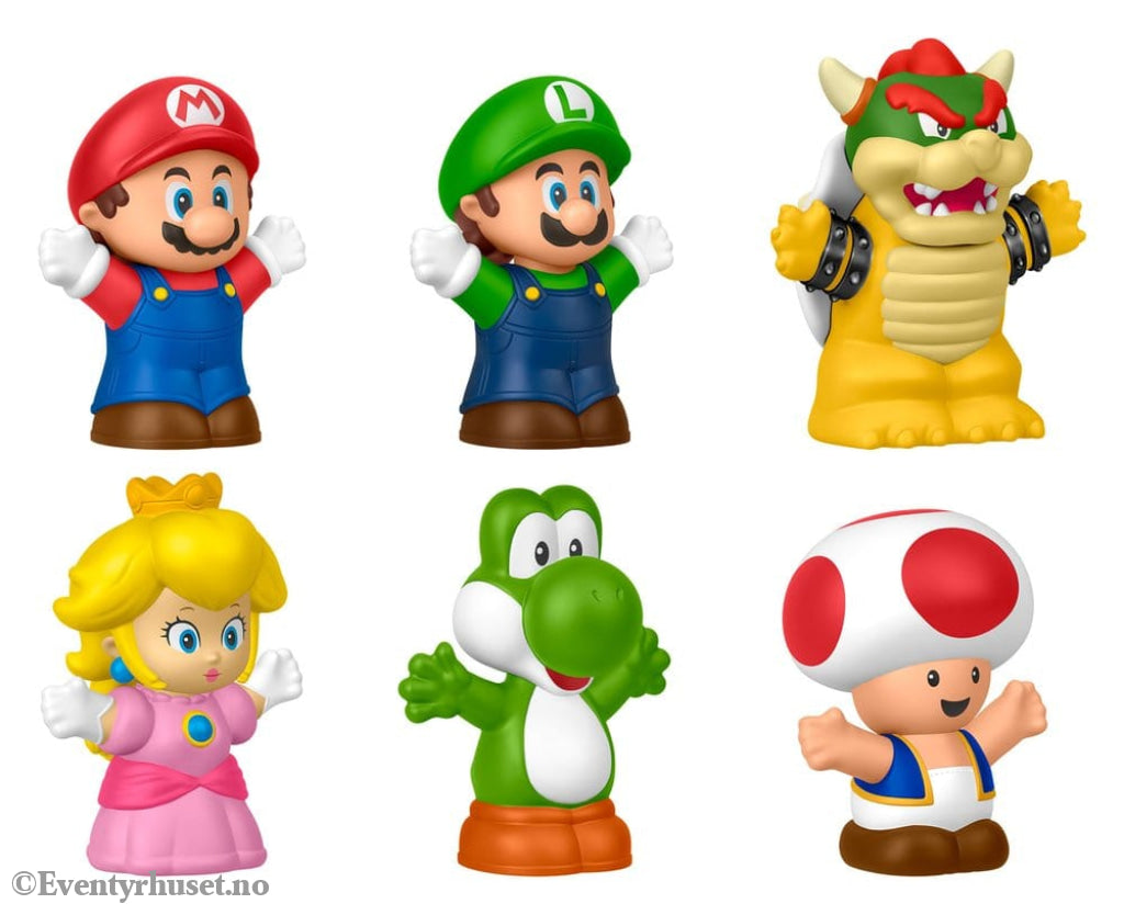 My Mario Little People Collector Mini Figure 6-Pack 7 cm Collectibles