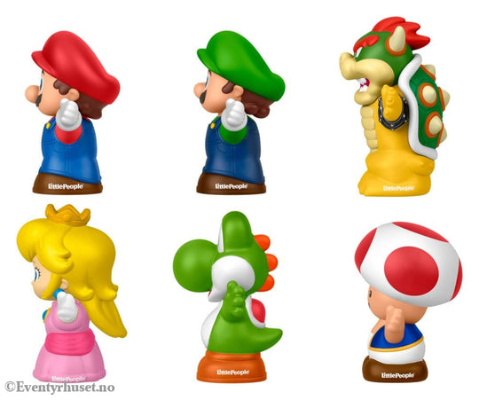 My Mario Little People Collector Mini Figure 6-Pack 7 cm Collectibles