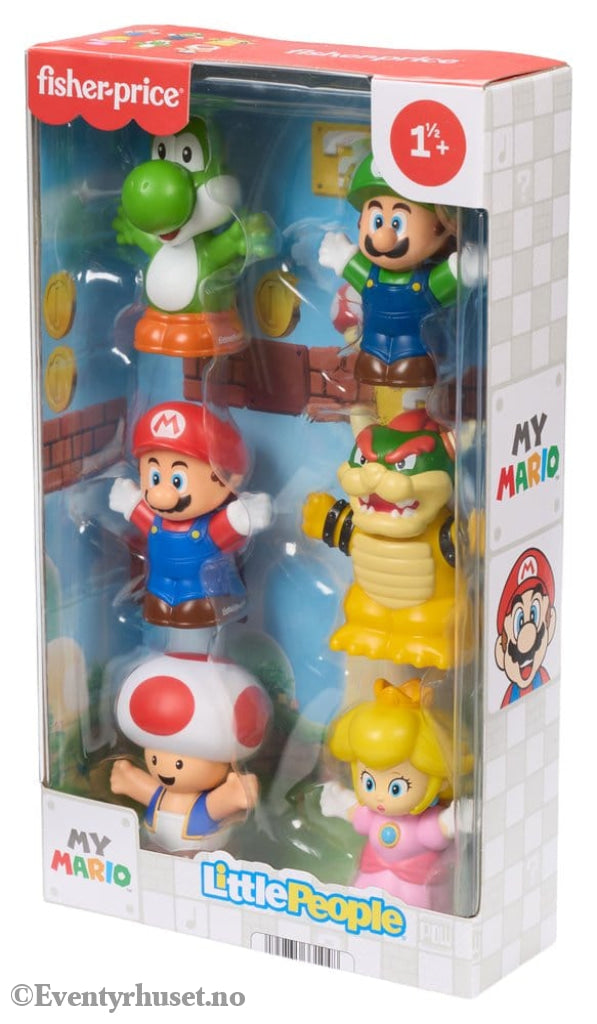 My Mario Little People Collector Mini Figure 6-Pack 7 cm Collectibles