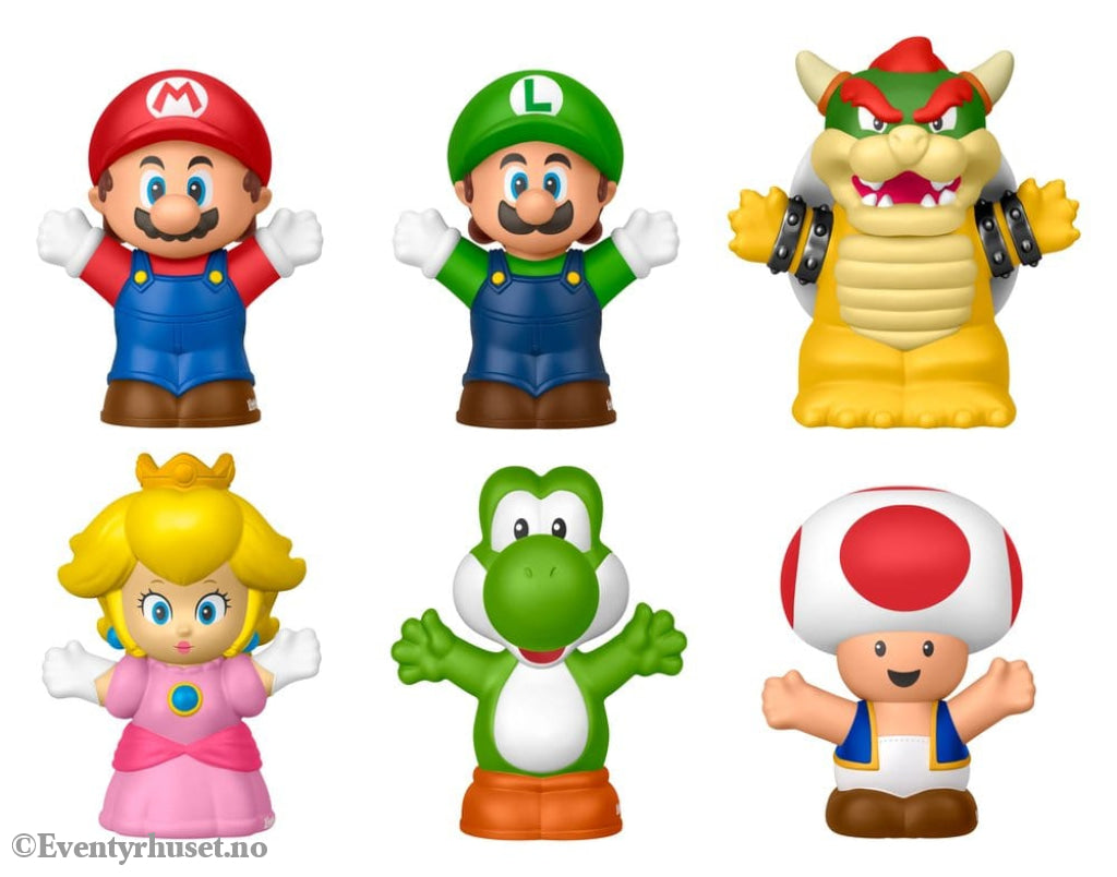 My Mario Little People Collector Mini Figure 6-Pack 7 cm Collectibles