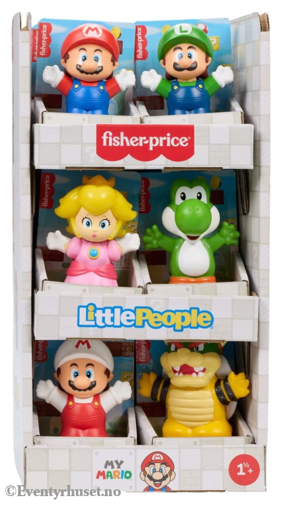 My Mario Little People Mini Figures 7 cm Display (18) Collectibles