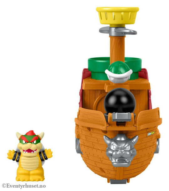 My Mario Little People Playset Bowser’s Airship Toys