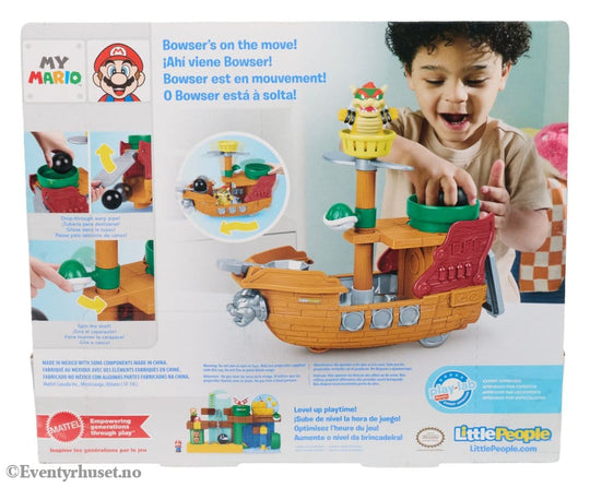 My Mario Little People Playset Bowser’s Airship Toys
