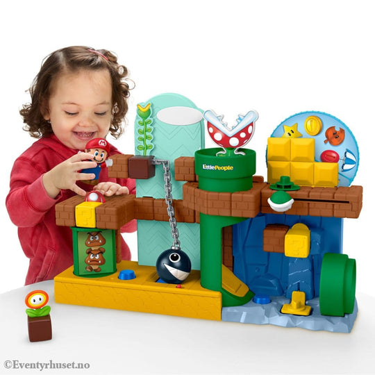 My Mario Little People Playset Mario’s Adventure Toys