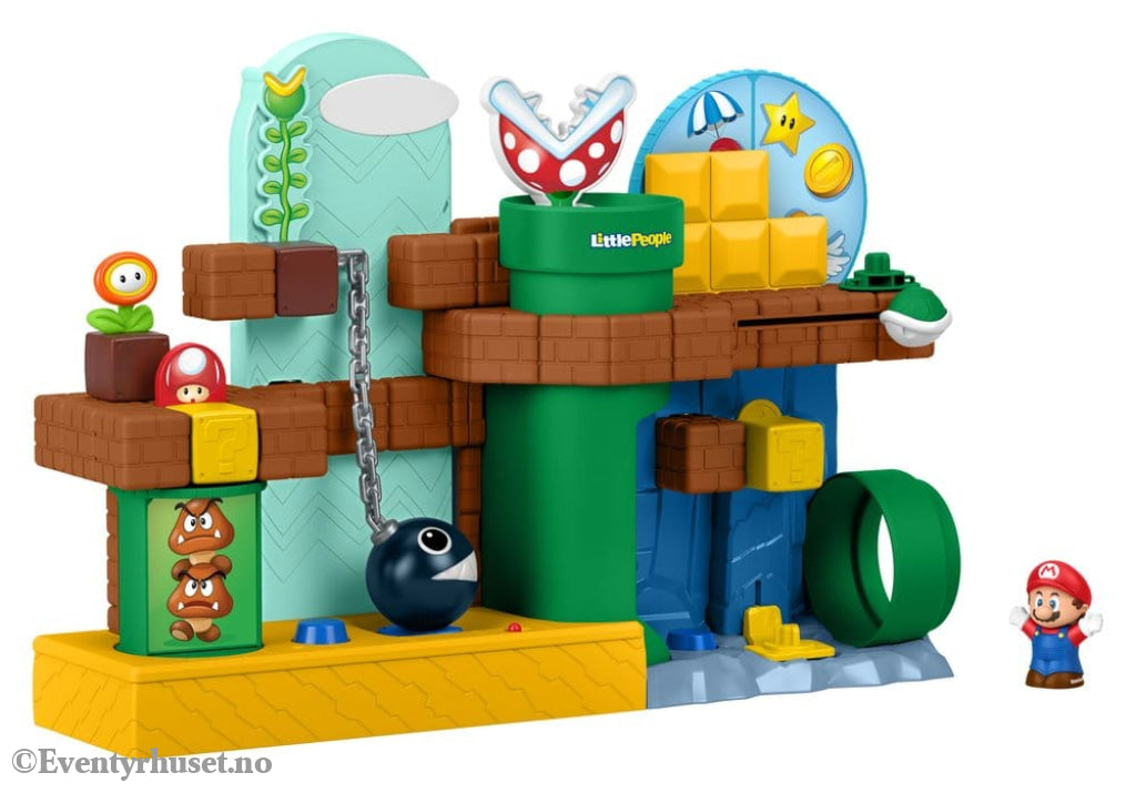 My Mario Little People Playset Mario’s Adventure Toys