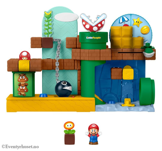 My Mario Little People Playset Mario’s Adventure Toys