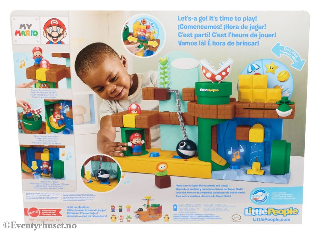 My Mario Little People Playset Mario’s Adventure Toys