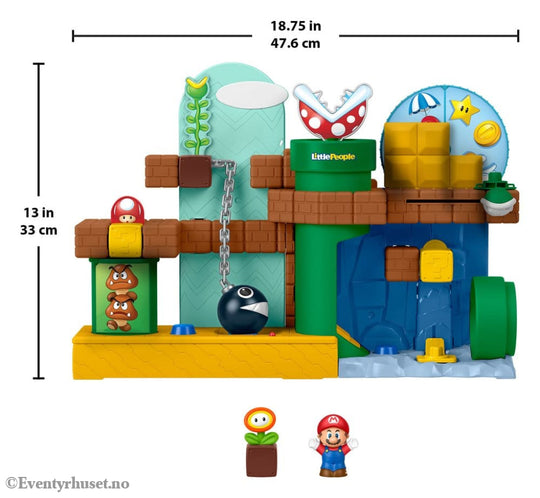 My Mario Little People Playset Mario’s Adventure Toys