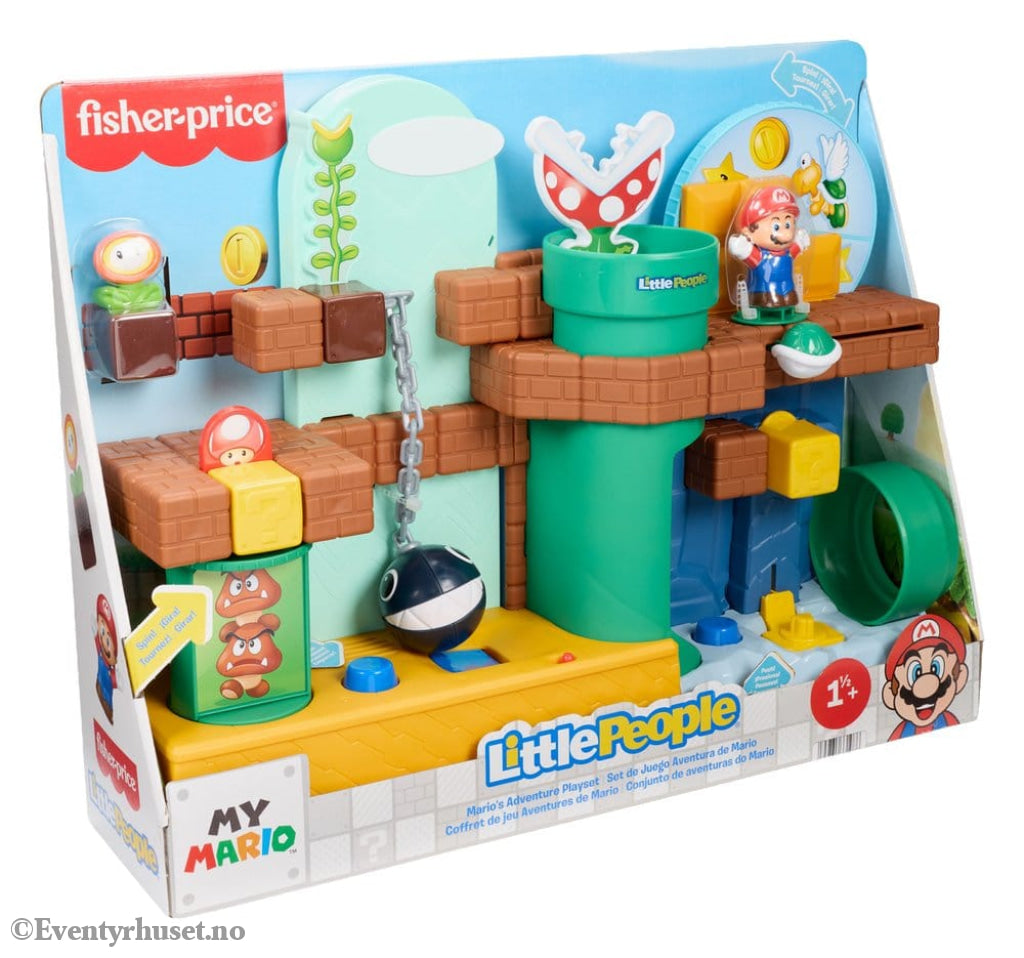 My Mario Little People Playset Mario’s Adventure Toys